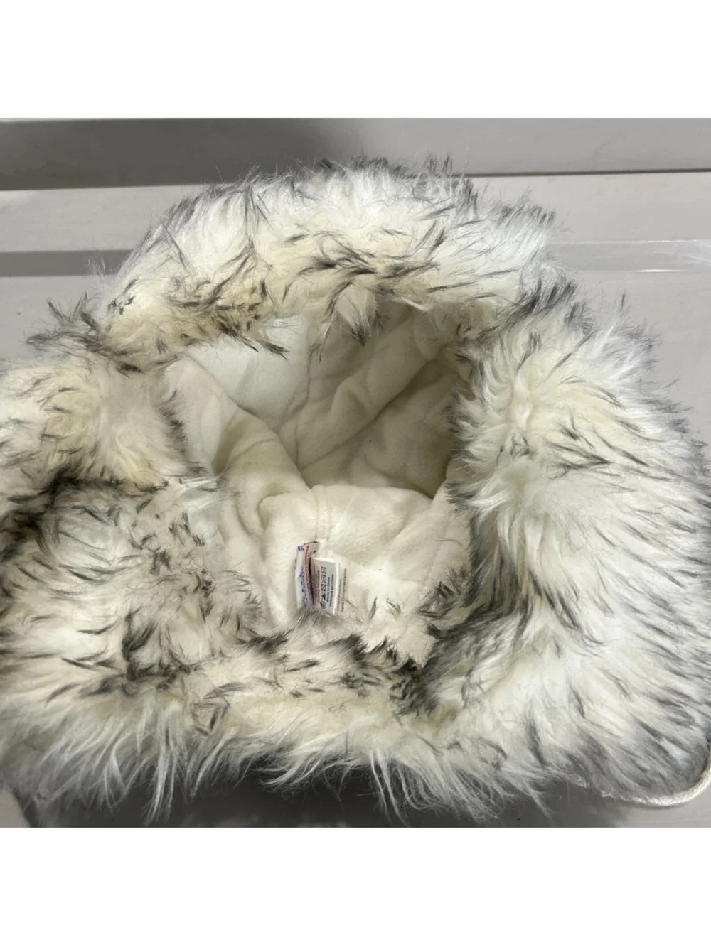 Screamer Trapper Hat Faux Fur Knit Ear Flap Fleece Lined Bomber Hat Winter OSFM - Picture 9 of 12